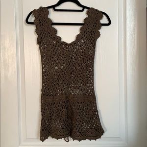 Crochet coverup